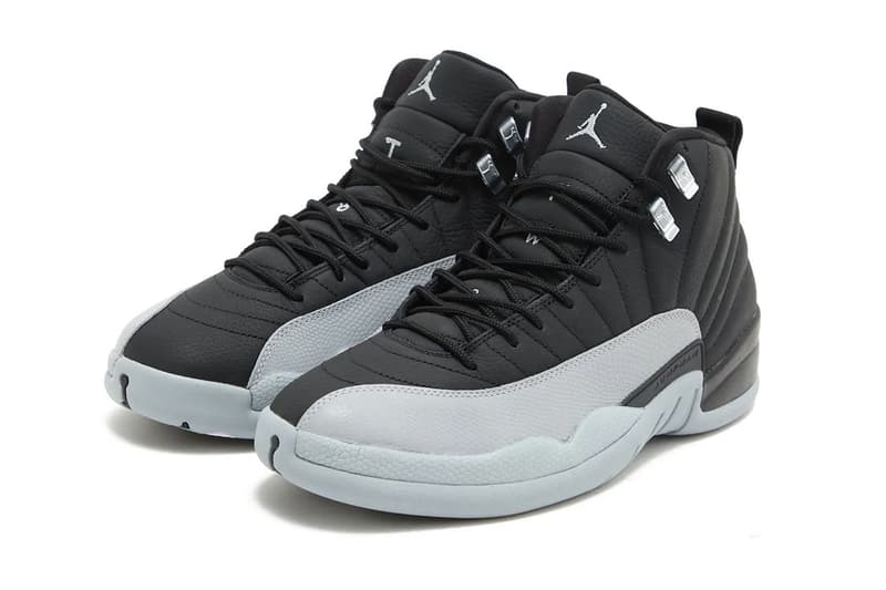 Air Jordan 12 Arrives in an Understated "Wolf Grey" Colorway CT8013-019 Release Info fall september 2024 jordan brand michael jordan mj black wolf grey white sleek casual minimal