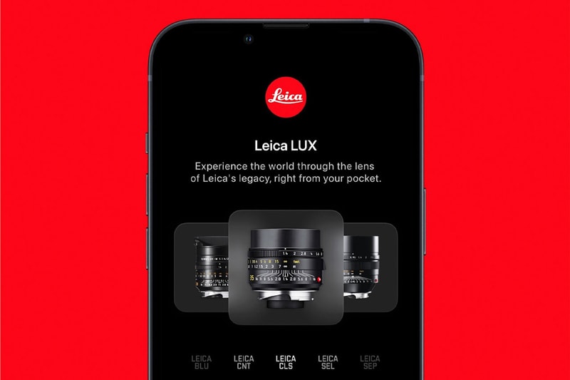 Leica Mobile Photography App Leica LUX Release Info