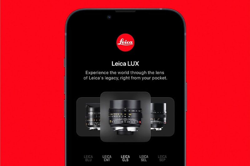 Leica Mobile Photography App Leica LUX Release Info