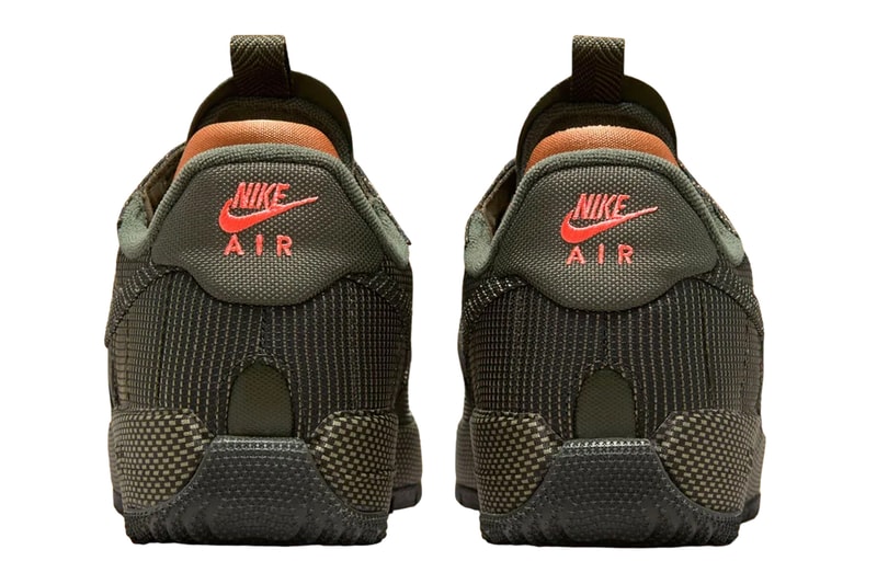 Nike Air Force 1 Wild Appears in "Olive/Orange"
