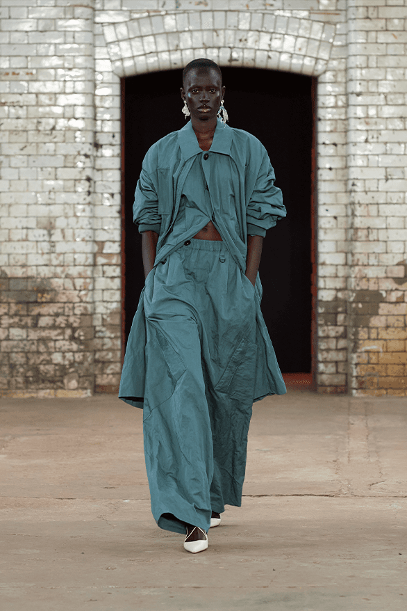 QASIMI Spring Summer 2025 London Fashion Week menswear womenswear runway show