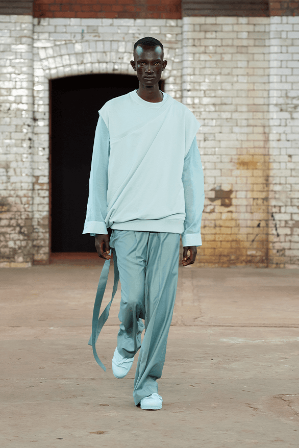 QASIMI Spring Summer 2025 London Fashion Week menswear womenswear runway show