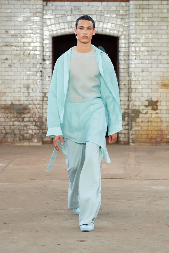 QASIMI Spring Summer 2025 London Fashion Week menswear womenswear runway show