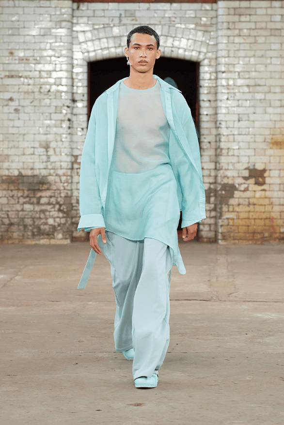 QASIMI Spring Summer 2025 London Fashion Week menswear womenswear runway show