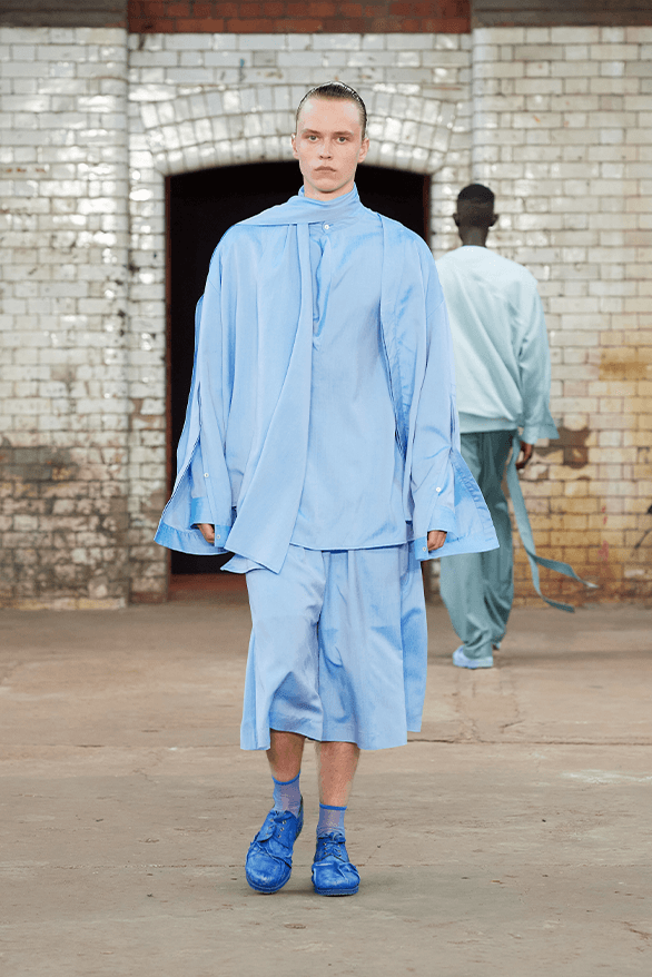 QASIMI Spring Summer 2025 London Fashion Week menswear womenswear runway show