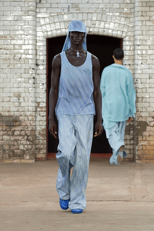 QASIMI Spring Summer 2025 London Fashion Week menswear womenswear runway show