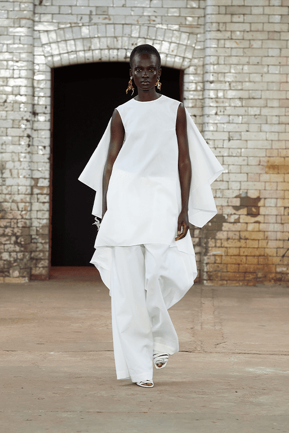 QASIMI Spring Summer 2025 London Fashion Week menswear womenswear runway show