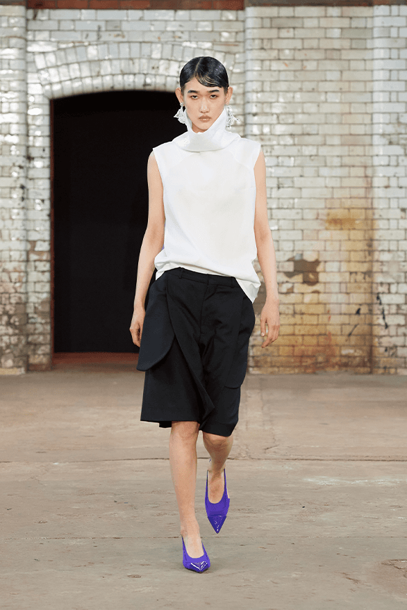 QASIMI Spring Summer 2025 London Fashion Week menswear womenswear runway show