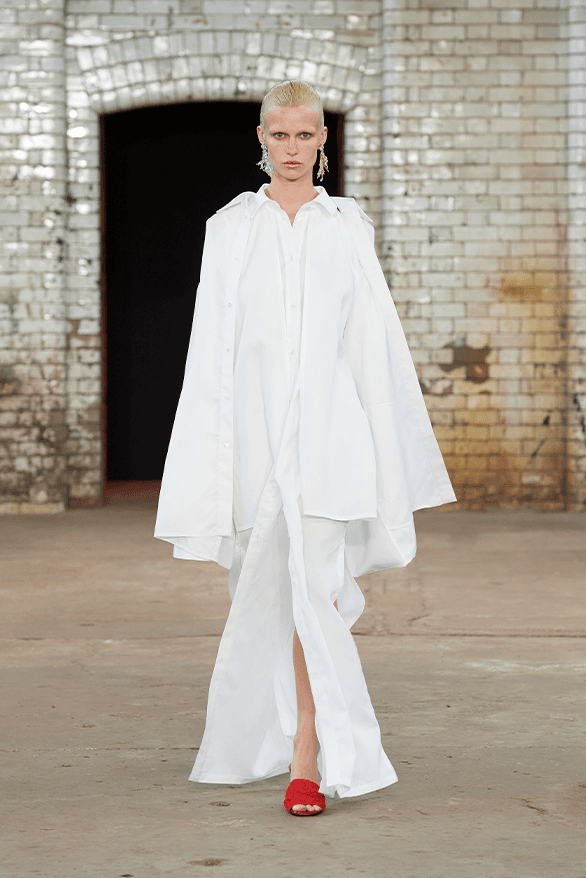QASIMI Spring Summer 2025 London Fashion Week menswear womenswear runway show
