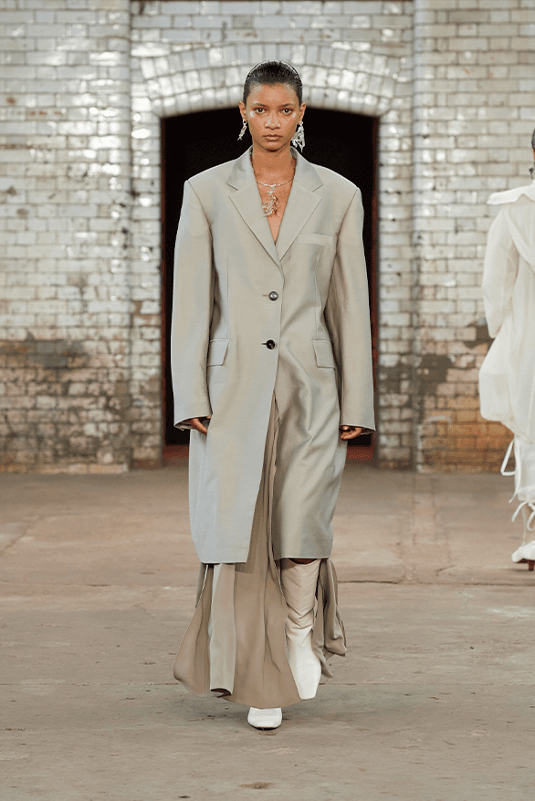 QASIMI Spring Summer 2025 London Fashion Week menswear womenswear runway show