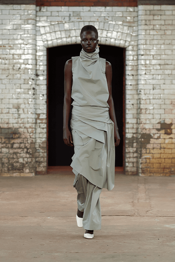 QASIMI Spring Summer 2025 London Fashion Week menswear womenswear runway show