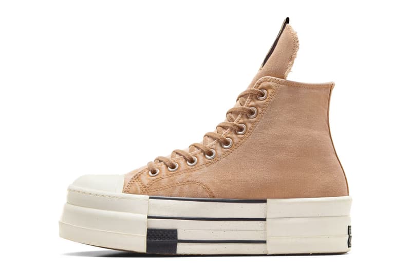 Rick Owens DRKSHDW x Converse DBL DRKSTAR Arrives in “Blonde” and “Concrete” Footwear