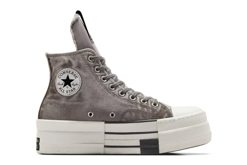 Rick Owens DRKSHDW x Converse DBL DRKSTAR Arrives in “Blonde” and “Concrete” Footwear