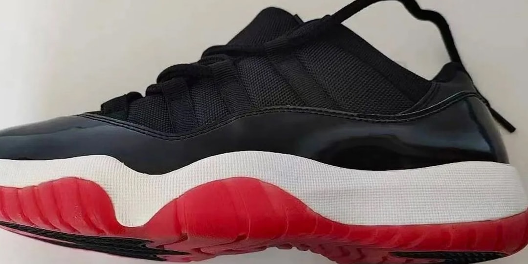 First Look at 2025's Air Jordan 11 Low "Bred" Retro