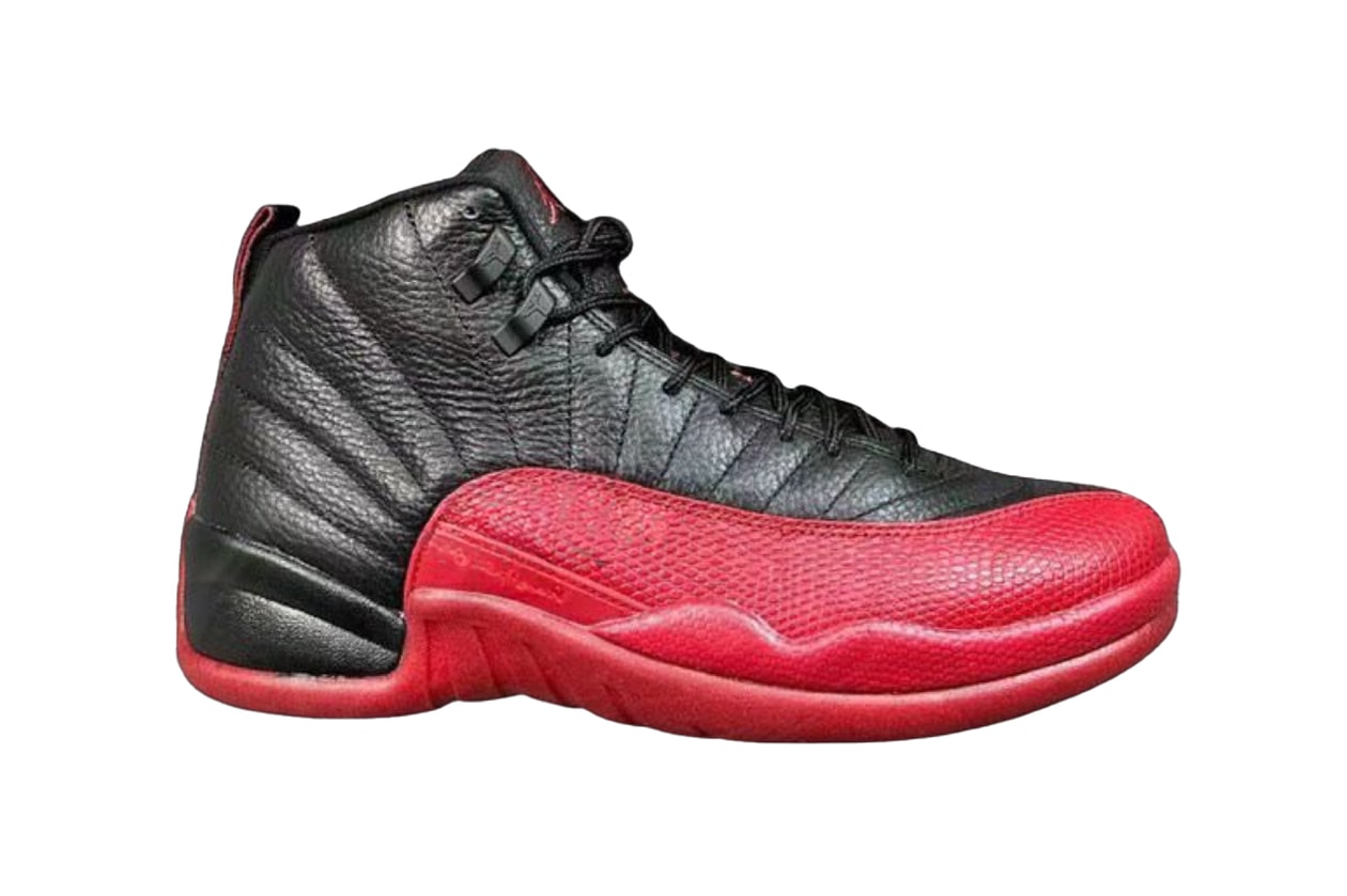 air michael jordan brand 12 flu game black red 2025 ct8013 060 rumor official release date info photos price store list buying guide