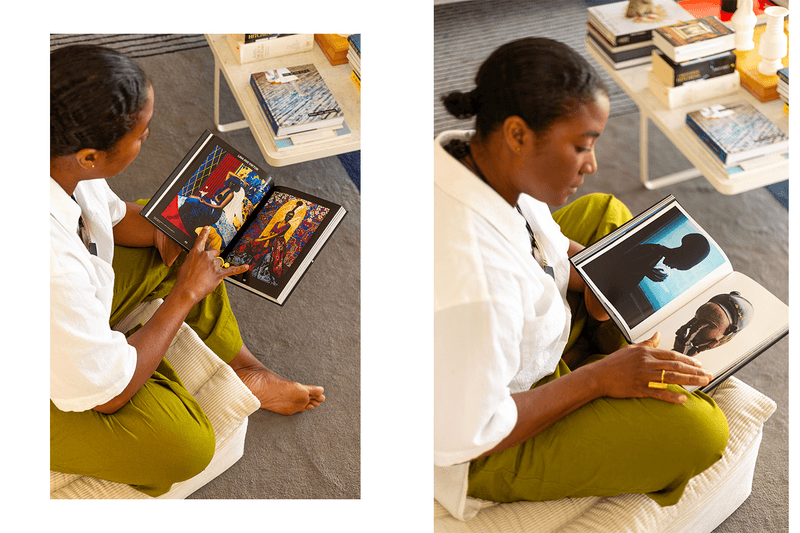 hypebeast visits simone brewster designer painter artist habitat 60 anniversary homeware collection collaboration creative color london british UK