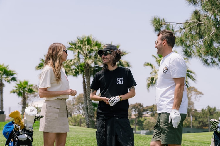 Erin Andrews, Jarret Stoll and Mark Smalls Tee Up Ahead of the U.S. Open With Johnnie Walker