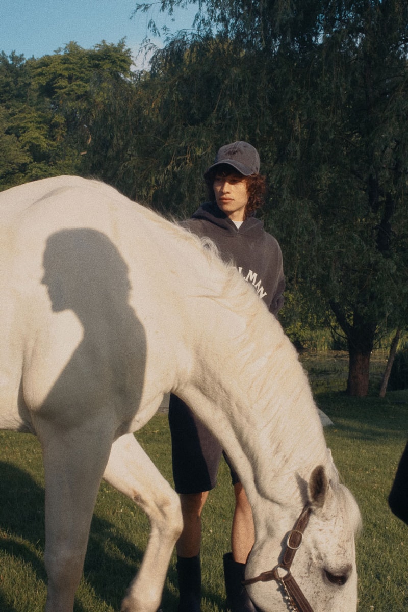 Siegelman Stable's Father's Day Capsule Is Rooted in Family Ties max robbie horse racing training trainer apparel fashion belt release price hat headwear nba tunnel horse horseshoe jacket 
