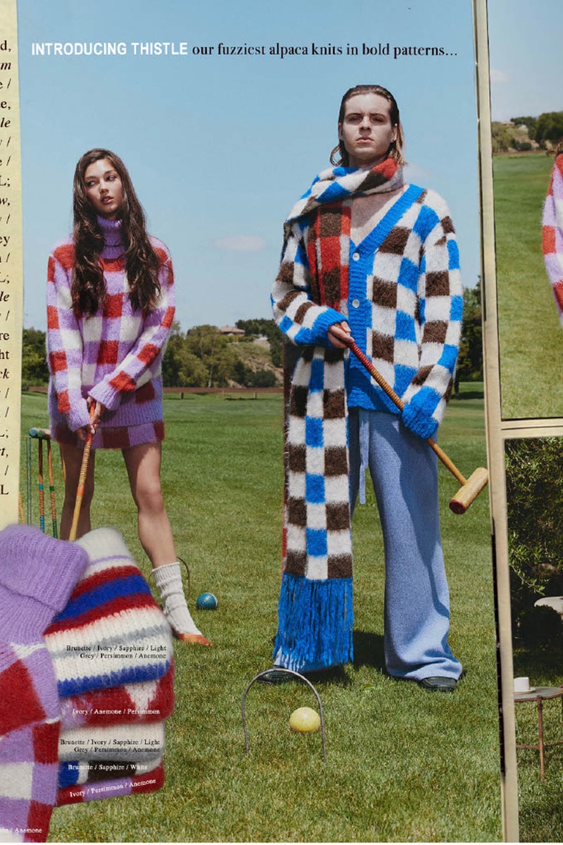 The Elder Statesman Holiday 2024/25 Dips Into the American Dream Fashion