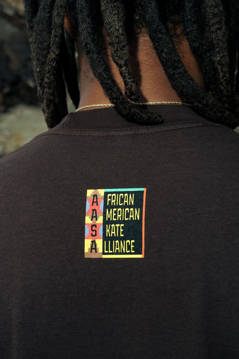 Crenshaw Skate Club Honors Its Heritage in Juneteenth Collection tobey mcintosh california skate brand apparel fashion lookbook drop release price t shirt black history month skate club oath 