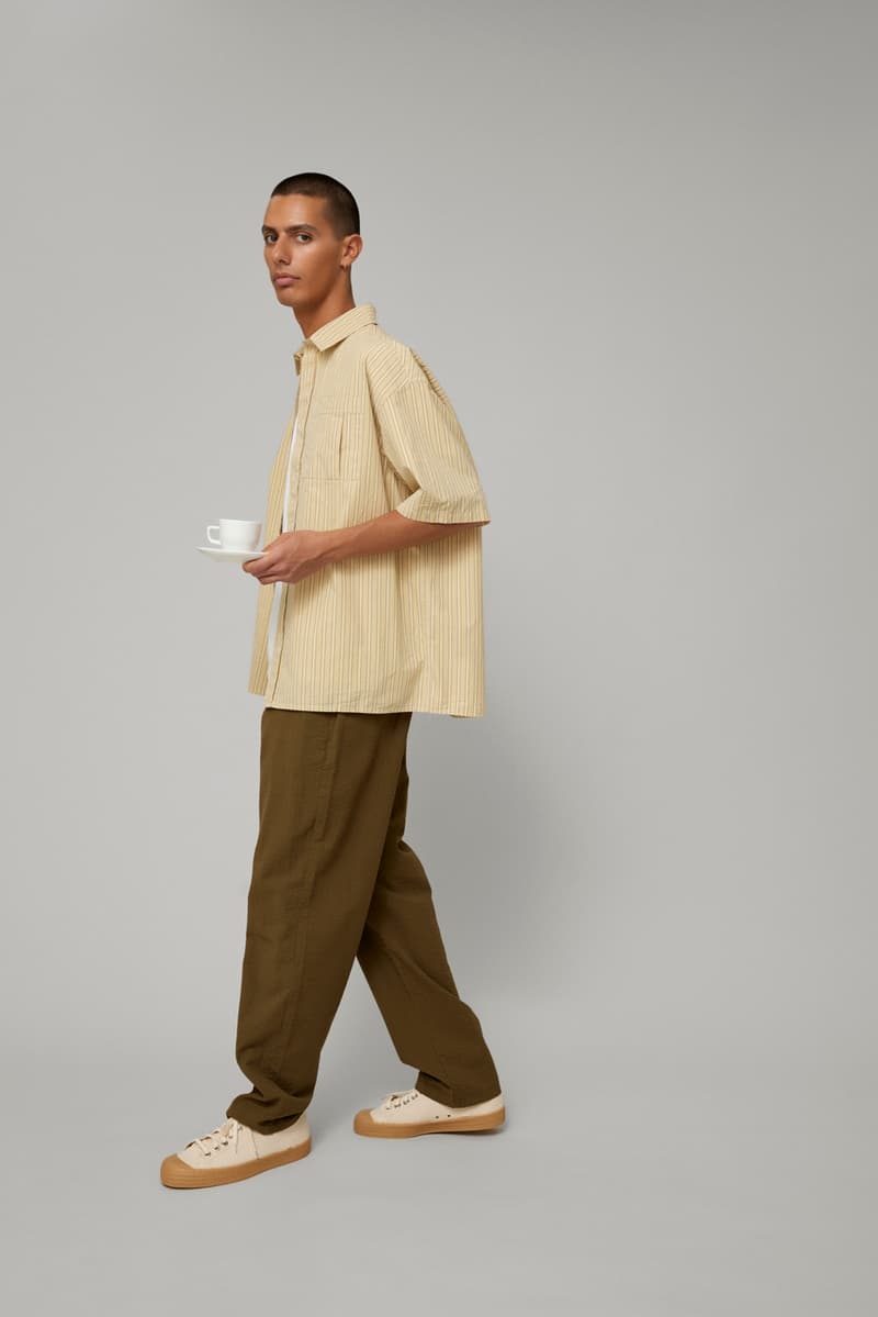 Forét SS25 spring summer collection lookbook fashion runway menswear nature