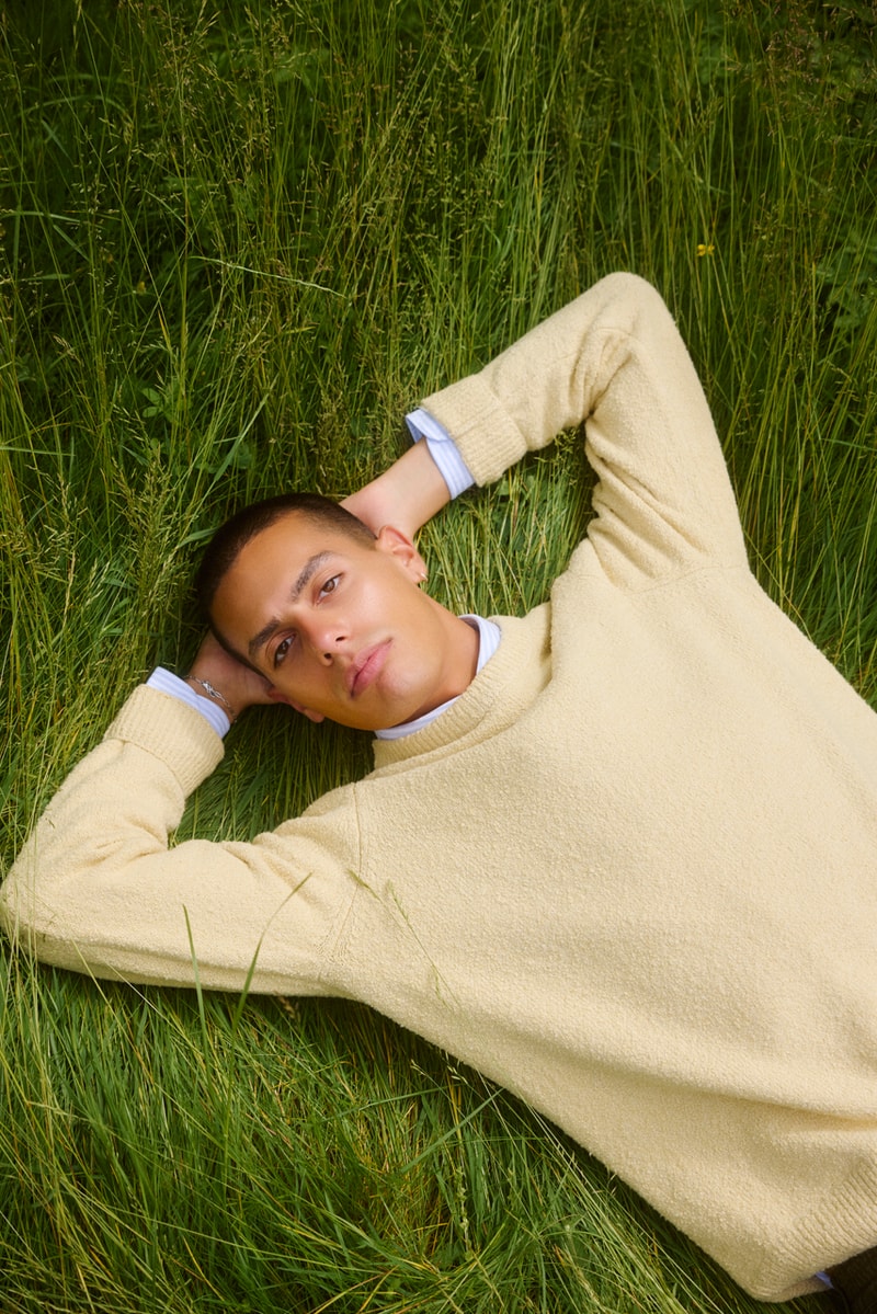 Forét SS25 spring summer collection lookbook fashion runway menswear nature