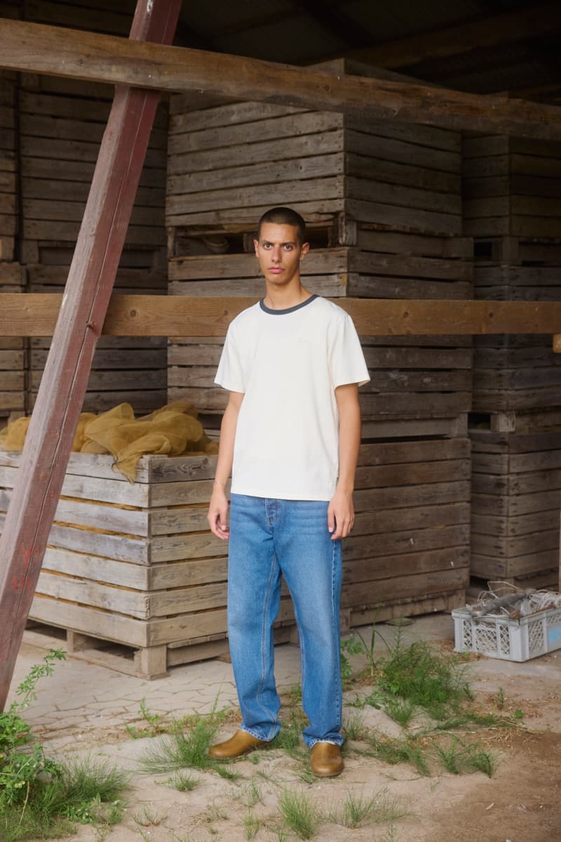 Forét SS25 spring summer collection lookbook fashion runway menswear nature