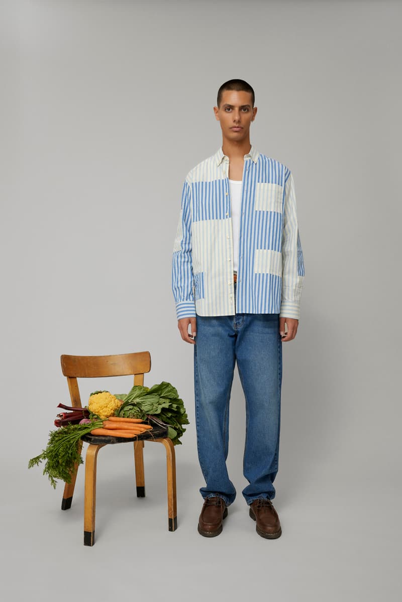 Forét SS25 spring summer collection lookbook fashion runway menswear nature