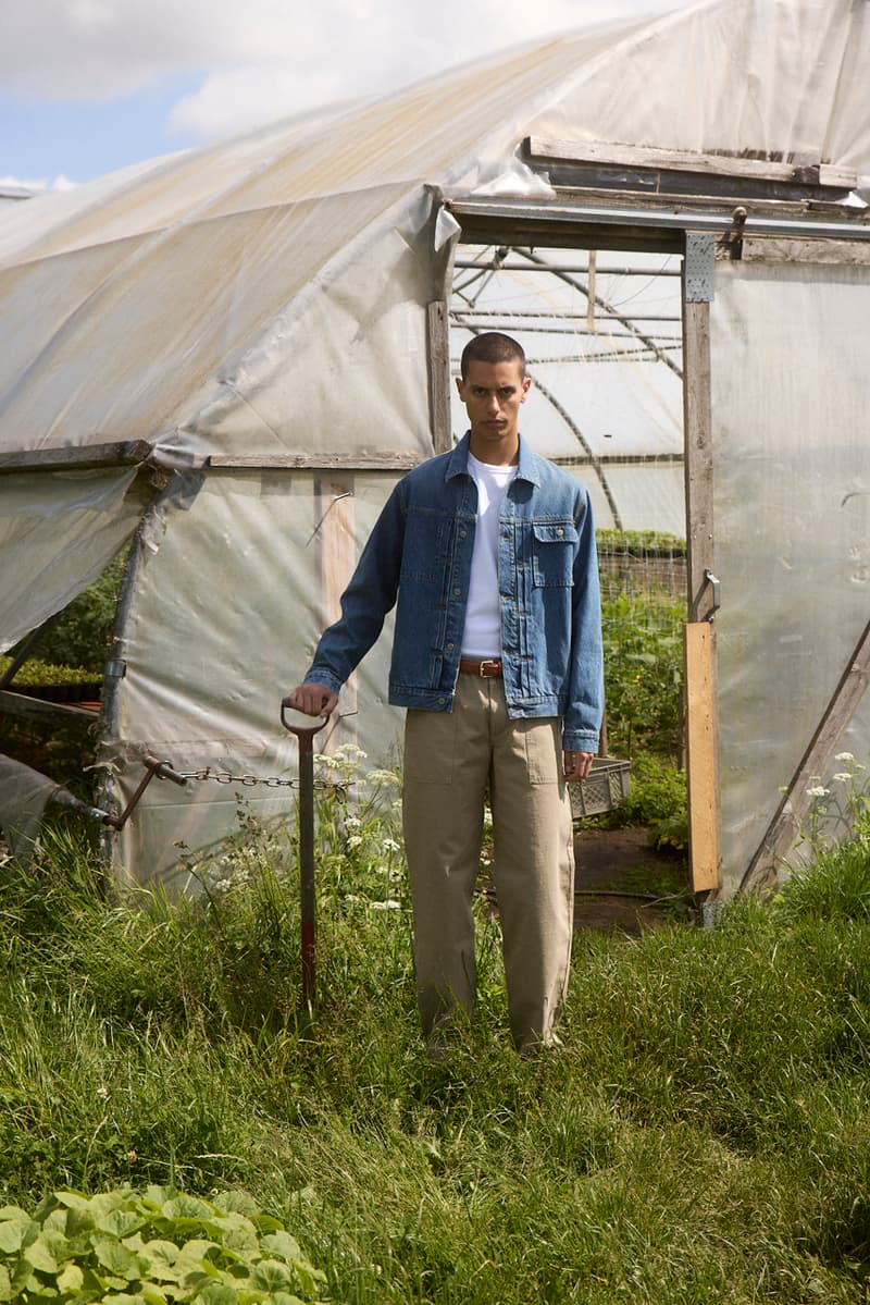 Forét SS25 spring summer collection lookbook fashion runway menswear nature