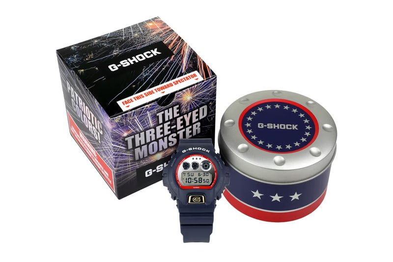G-SHOCK Unveils Patriotic 6900 Watch for 4th of July