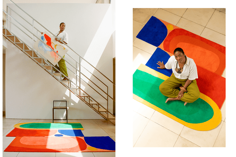 hypebeast visits simone brewster designer painter artist habitat 60 anniversary homeware collection collaboration creative color london british UK