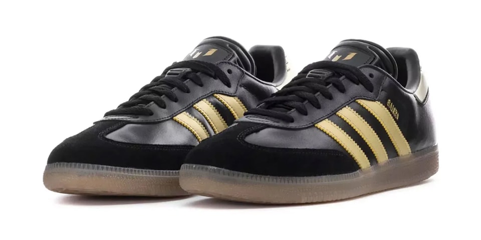 Lionel Messi adidas Samba "Black/Gold" Release | Hypebeast