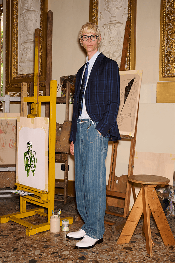 Paul Smith Lee Jeans Collaboration Teaser menswear exclusive