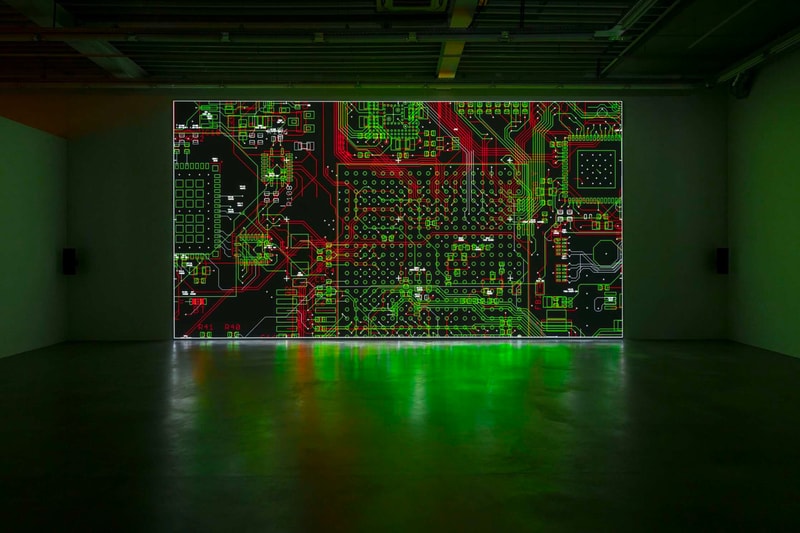 Almine Rech Brussels Ryoji Ikeda Dataverse Exhibition