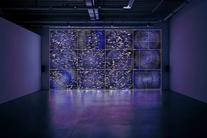 Almine Rech Brussels Ryoji Ikeda Dataverse Exhibition