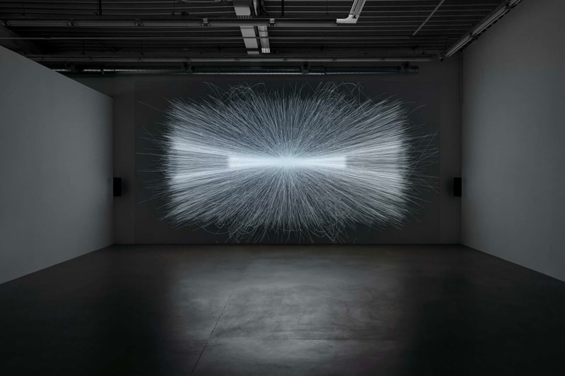 Almine Rech Brussels Ryoji Ikeda Dataverse Exhibition