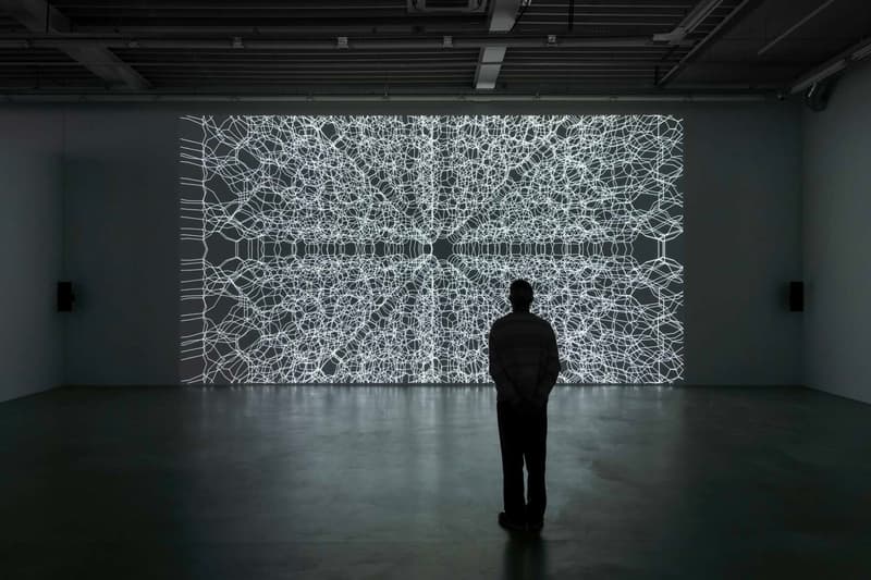 Almine Rech Brussels Ryoji Ikeda Dataverse Exhibition