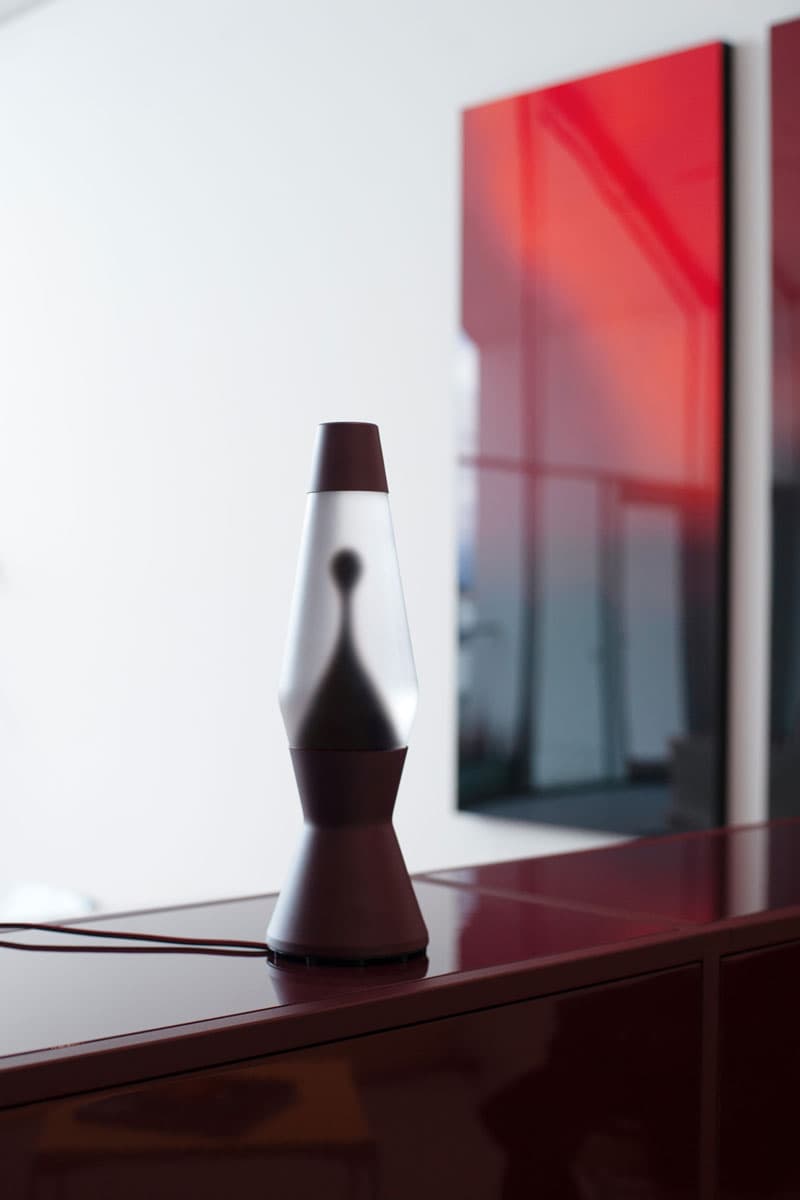 Sabine Marcelis Puts a Minimalist Spin on a Mathmos Lava Lamp