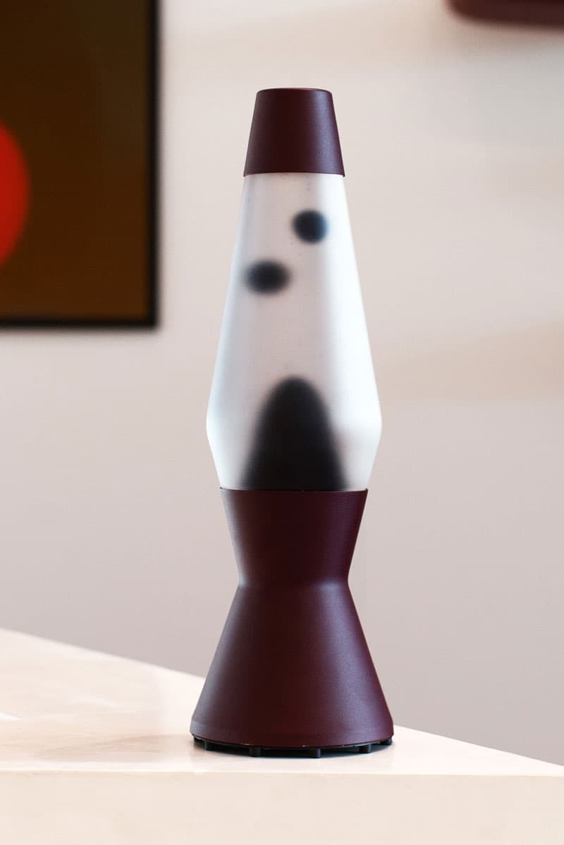 Sabine Marcelis Puts a Minimalist Spin on a Mathmos Lava Lamp