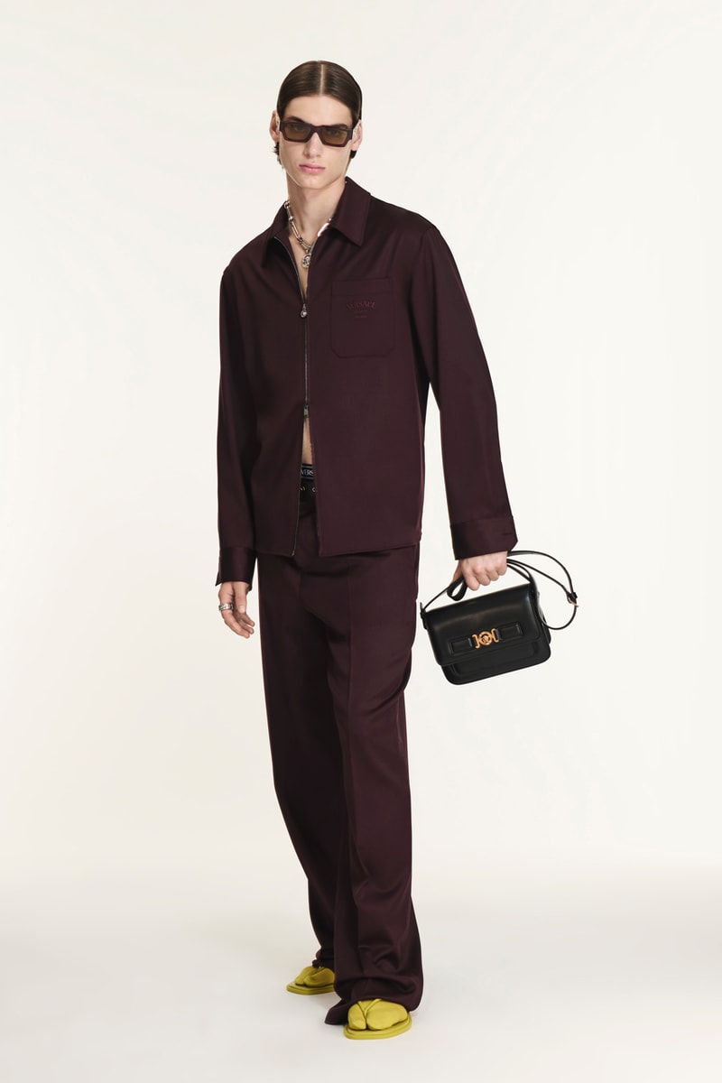 Versace 2025 resort images donatella collection runway high fashion