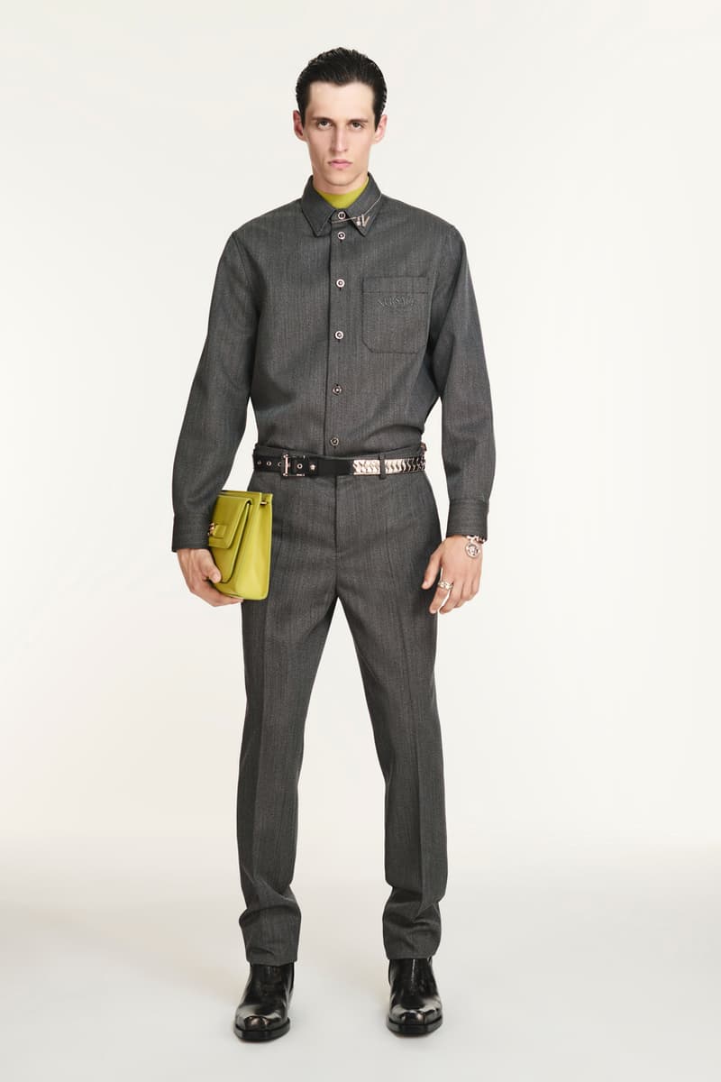 Versace 2025 resort images donatella collection runway high fashion