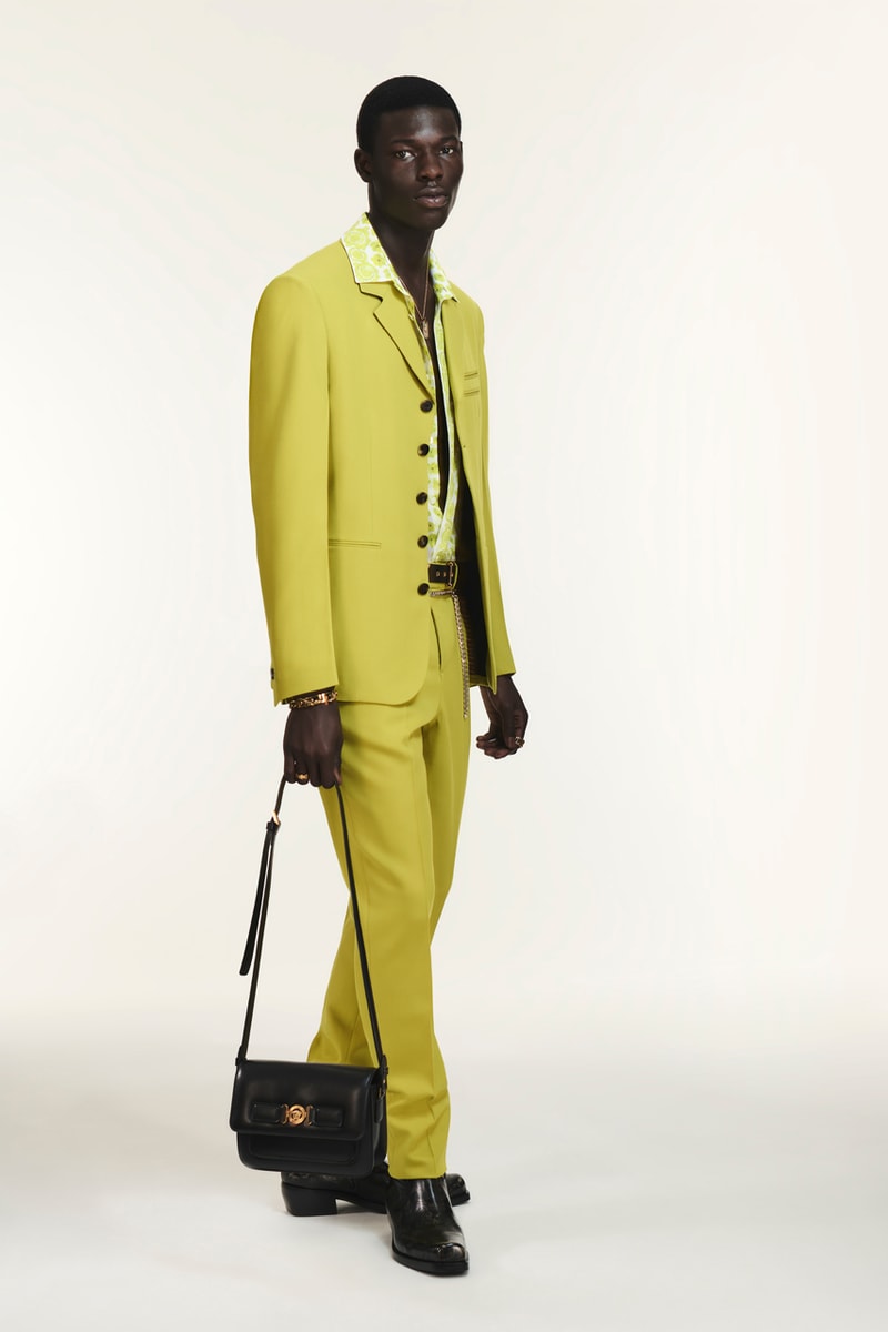 Versace 2025 resort images donatella collection runway high fashion