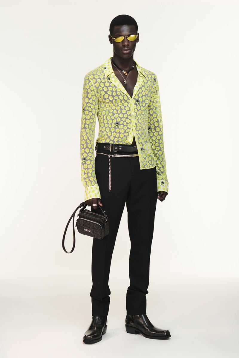 Versace 2025 resort images donatella collection runway high fashion