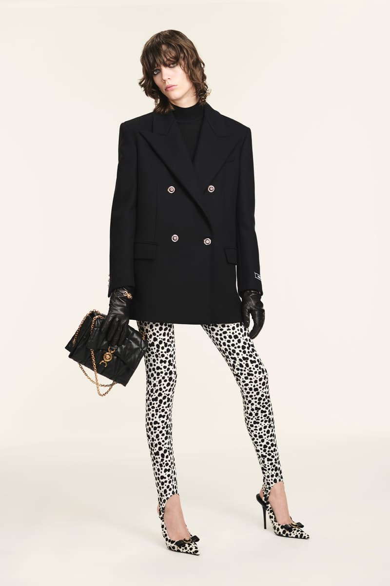 Versace 2025 resort images donatella collection runway high fashion