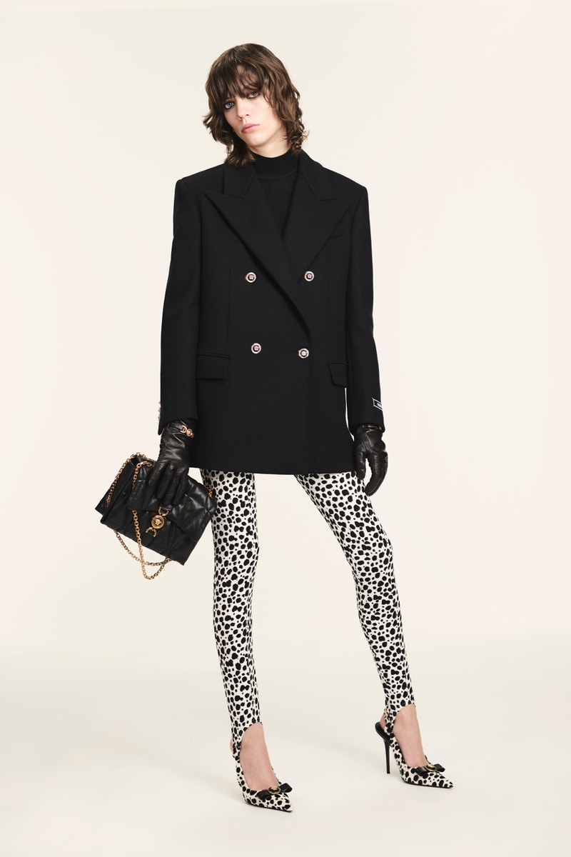 Versace 2025 resort images donatella collection runway high fashion
