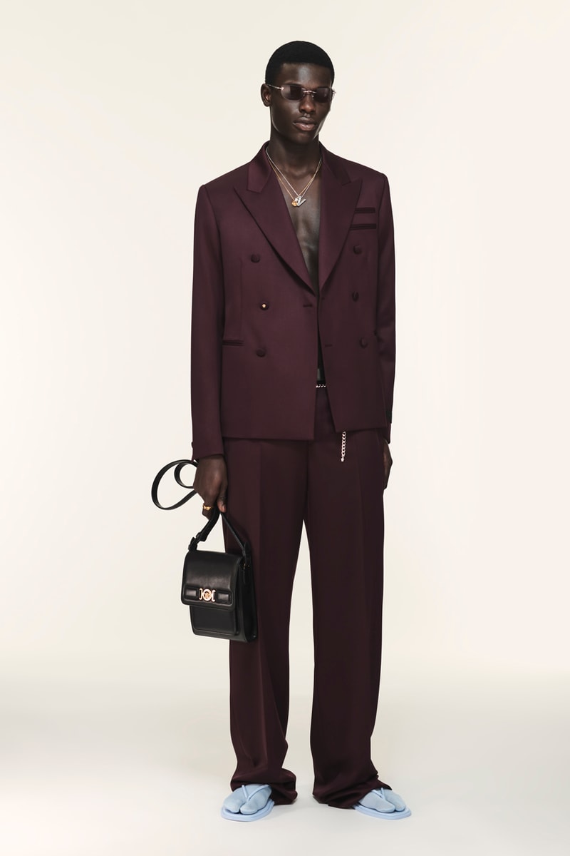 Versace 2025 resort images donatella collection runway high fashion