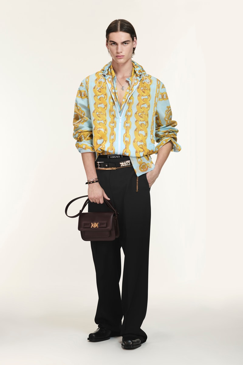 Versace 2025 resort images donatella collection runway high fashion