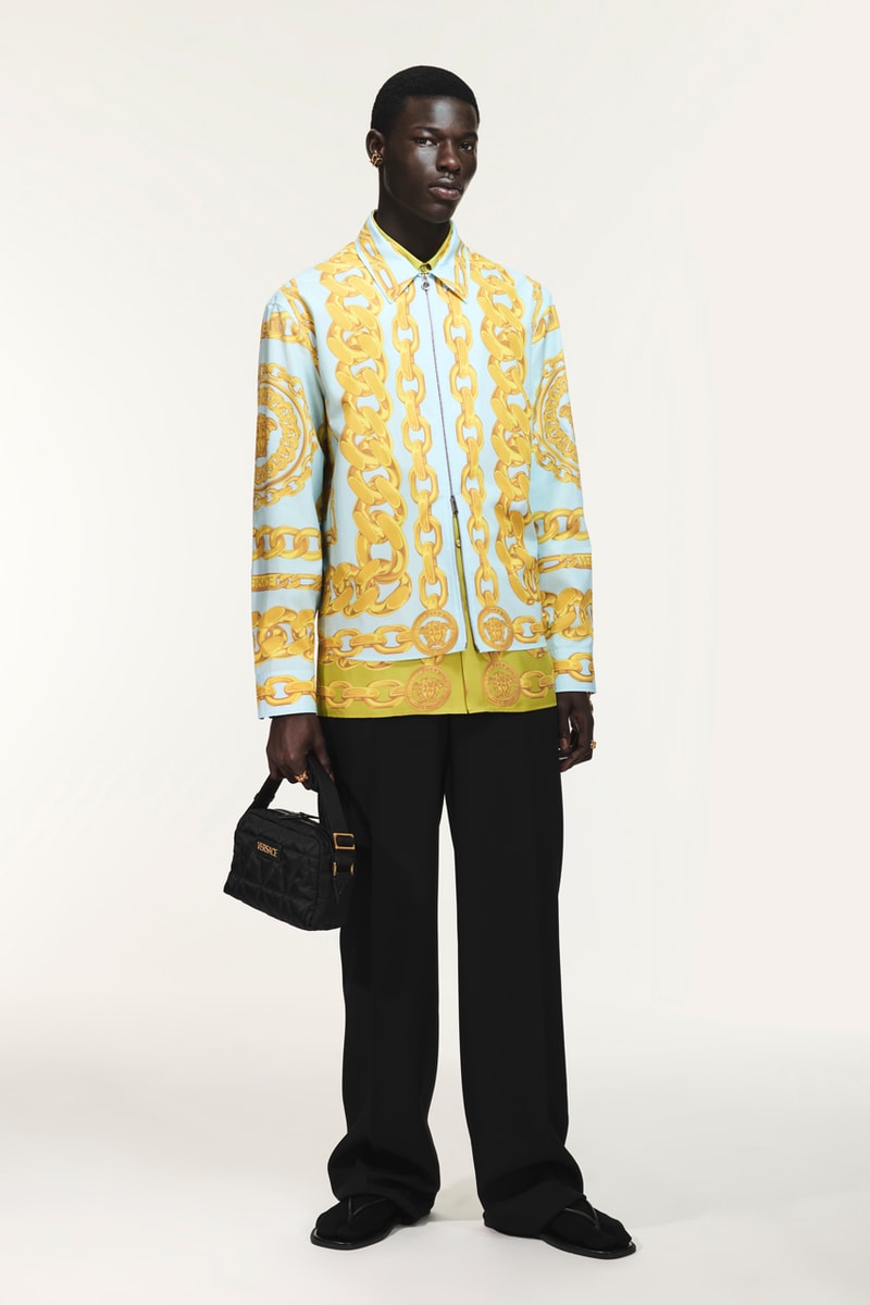 Versace 2025 resort images donatella collection runway high fashion