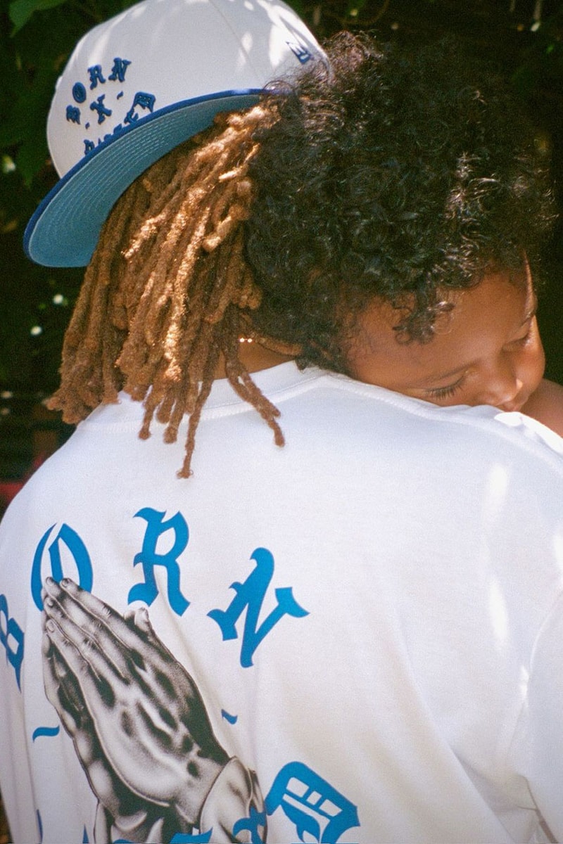 Born X Raised's Father's Day Collection Is for All The Dads lookbook release info capsule fashion streetwear Chris Gibbs, Anwar Carrots, Polo Cutty and Eyedress shiesty jacket embroidered hoodie graphic los angeles dodgers la california 