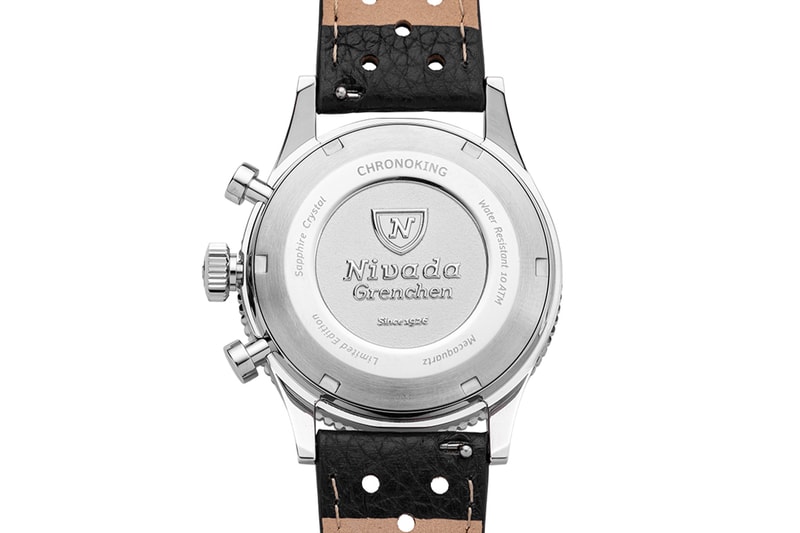Nivada Grenchen Chronoking Mecaquartz Salmon Dial Pre-Order Info TMI VK63A